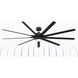 Odyn 84 84 inch Black Fan-Uni