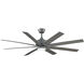 Levon Custom Weathered Wood 27.87 inch Each Fan Blades, for 64 inch blade sweep
