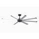 Stellar Custom Black Fan Motor, Blades Sold Separately
