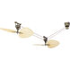 Brewmaster Natural 22 inch Set of 2 Fan Blades