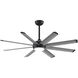 Stellar Custom Black Fan Motor, Blades Sold Separately