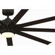 Odyn Custom 8.27 inch Dark Bronze Fan-Multi, Blades Sold Separately
