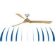 Wrap Custom Brushed Nickel Fan Motor