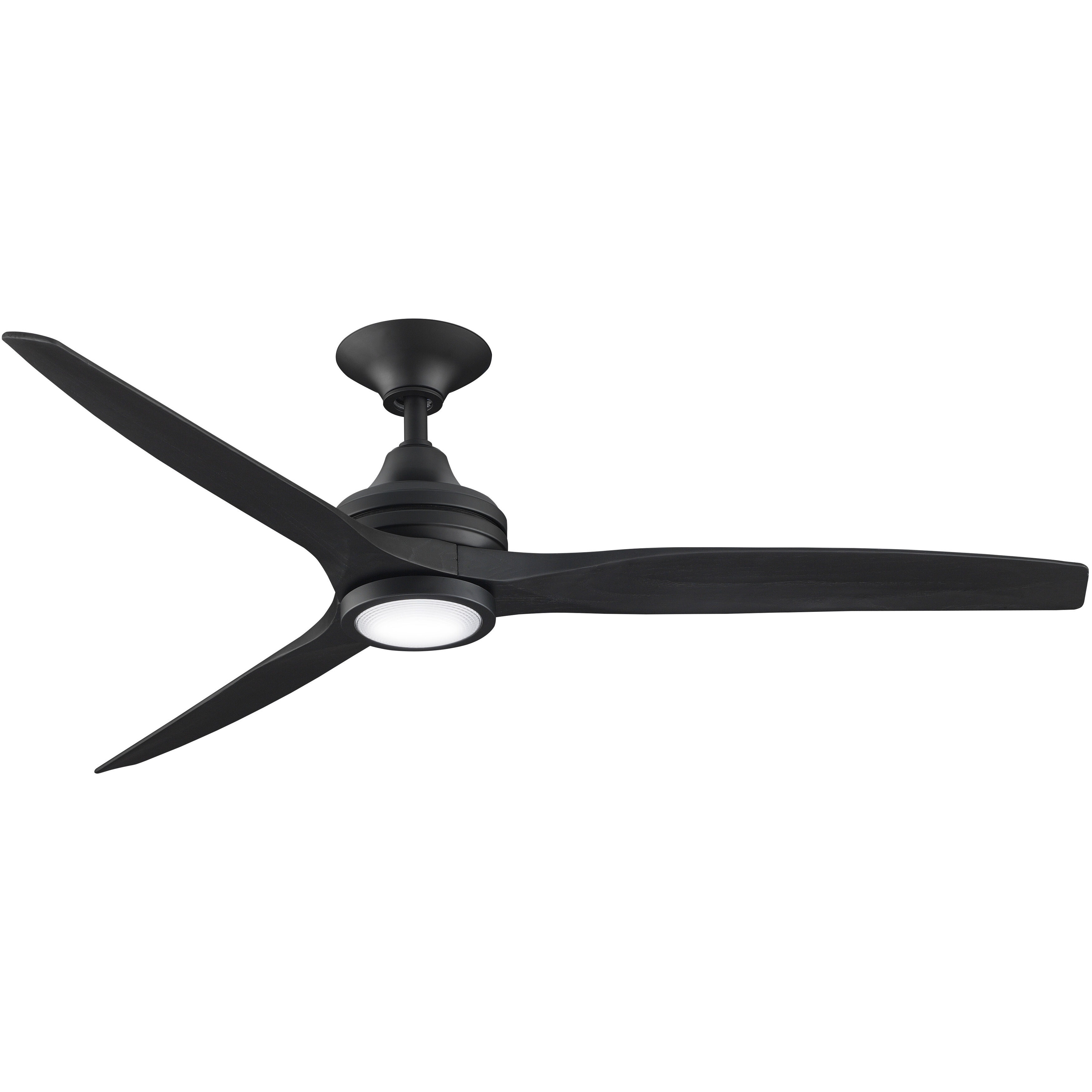 Spitfire 8.07 inch Black Fan Motor Only, (Motor Only - Blades sold separately)
