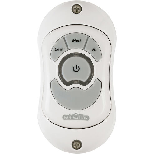 Controls White Fan Wall Control, Fan Only