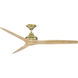 Spitfire Brushed Satin Brass Fan Motor, (Motor Only - Blades sold separately)