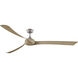 Wrap Custom 8.88 inch Brushed Nickel Fan-Multi