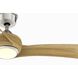 Wrap Custom 8.88 inch Brushed Nickel Fan-Multi