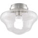 myFanimation 1 Light Fluorescent Brushed Nickel Fan Light
