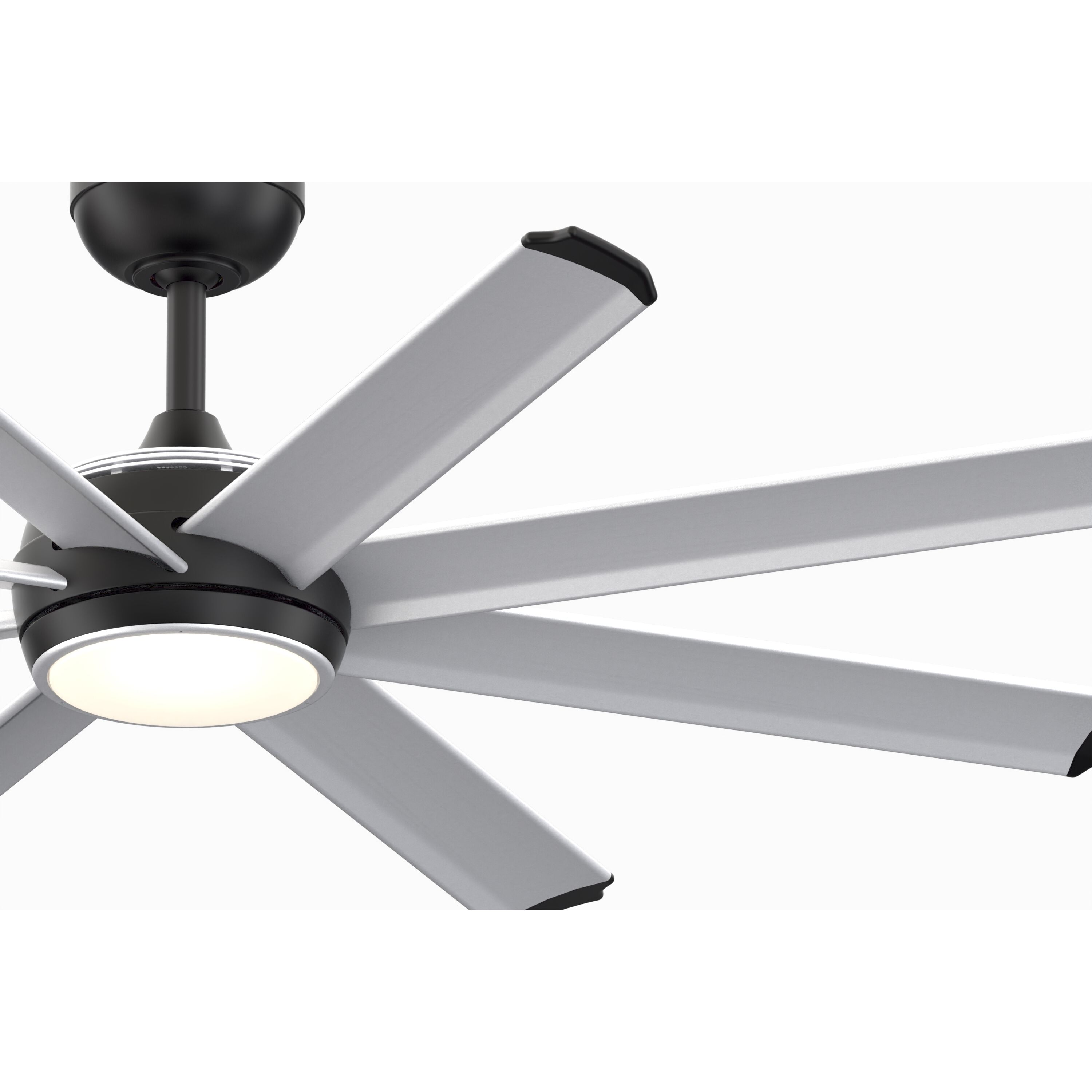 Stellar Custom 9.21 inch Black Fan Motor Only, Blades Sold Separately