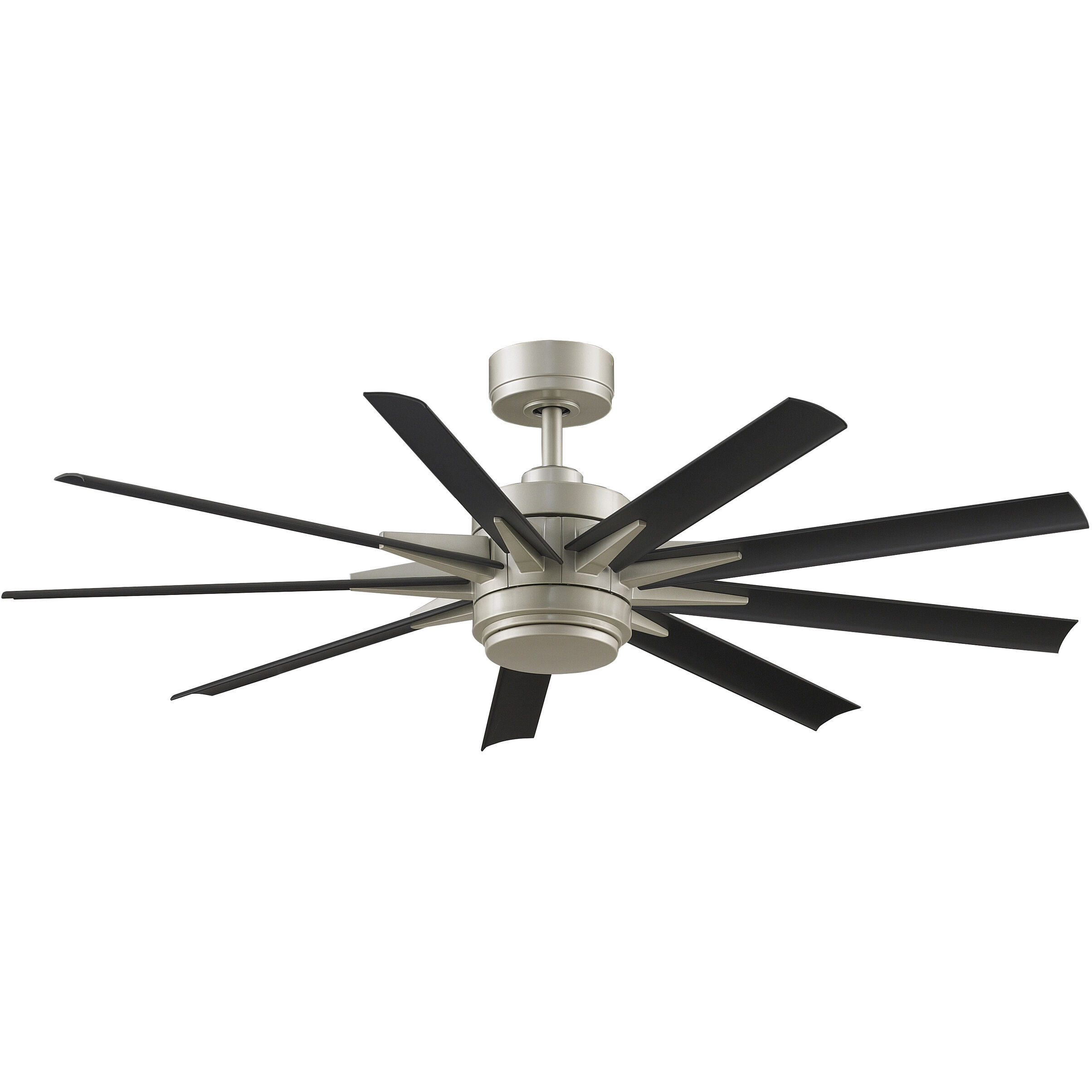 Odyn Custom 8.27 inch Brushed Nickel Fan Motor Only, Blades Sold Separately