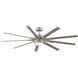 Odyn Custom 8.27 inch Brushed Nickel Fan-Multi, Blades Sold Separately