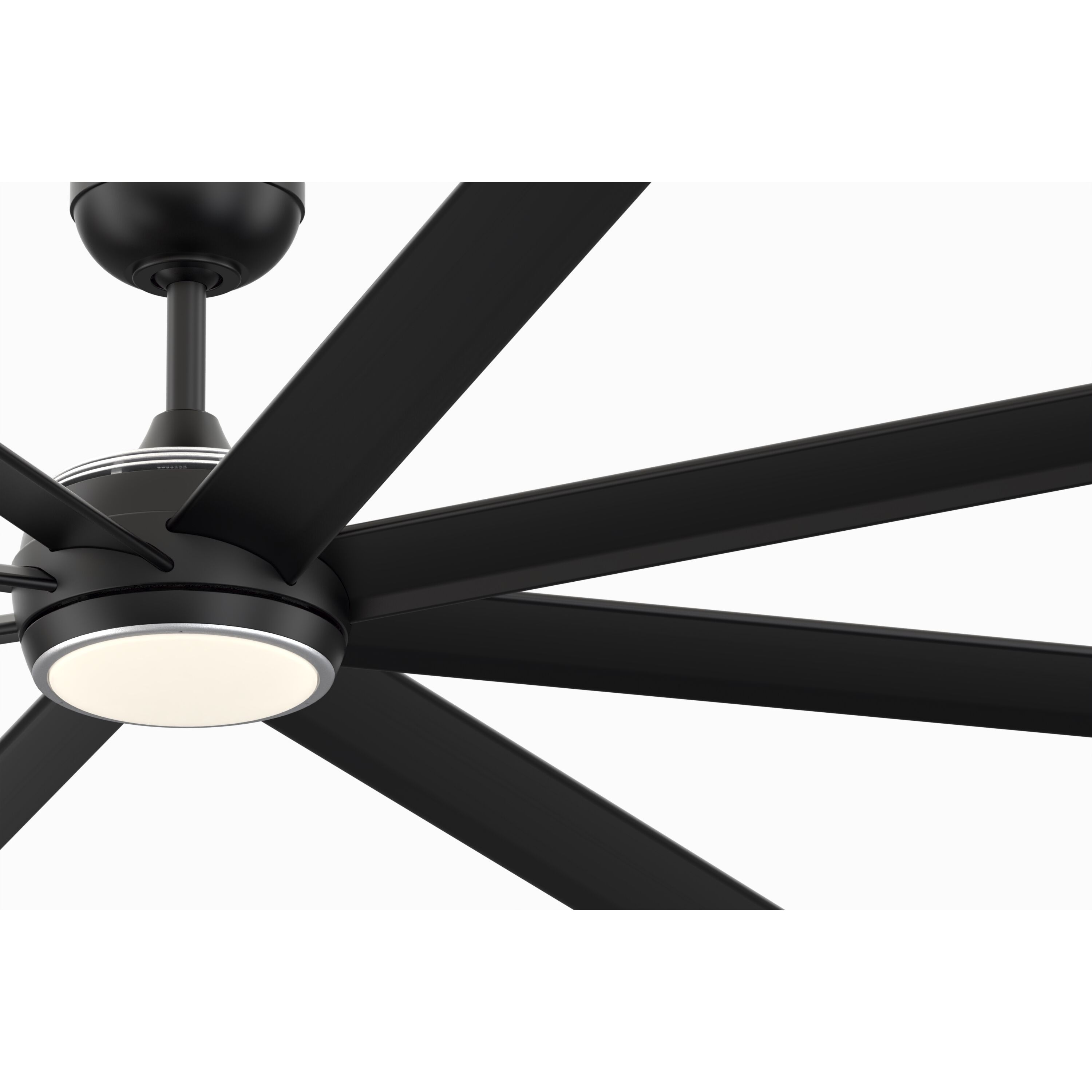 Stellar Custom 9.21 inch Black Fan Motor Only, Blades Sold Separately
