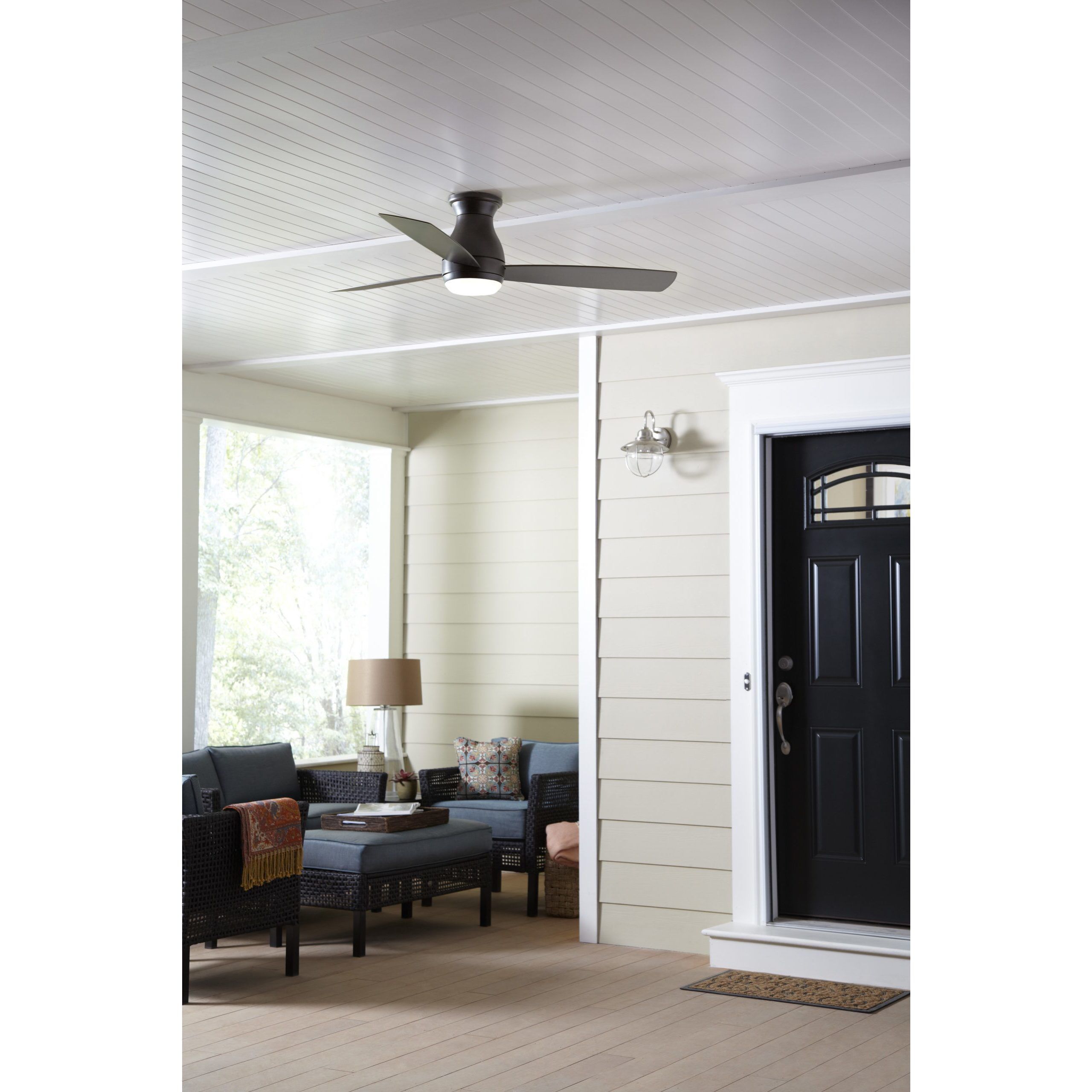 Hugh 52 52 inch Brushed Nickel Fan-Uni