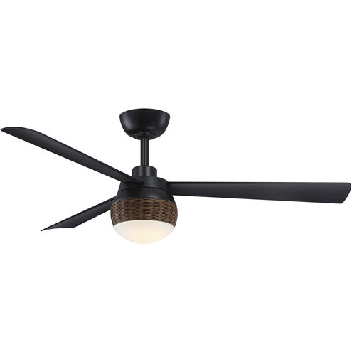 Paget 52 inch Black Fan-Uni