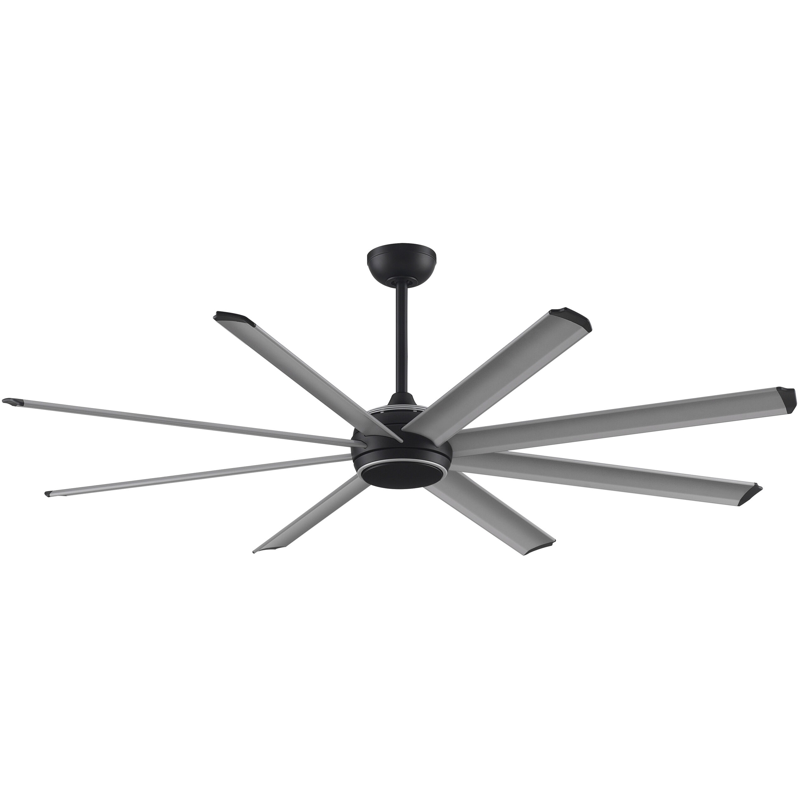 Stellar Custom 9.21 inch Black Fan Motor Only, Blades Sold Separately