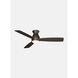 Hugh 52 inch Matte Greige Ceiling Fan