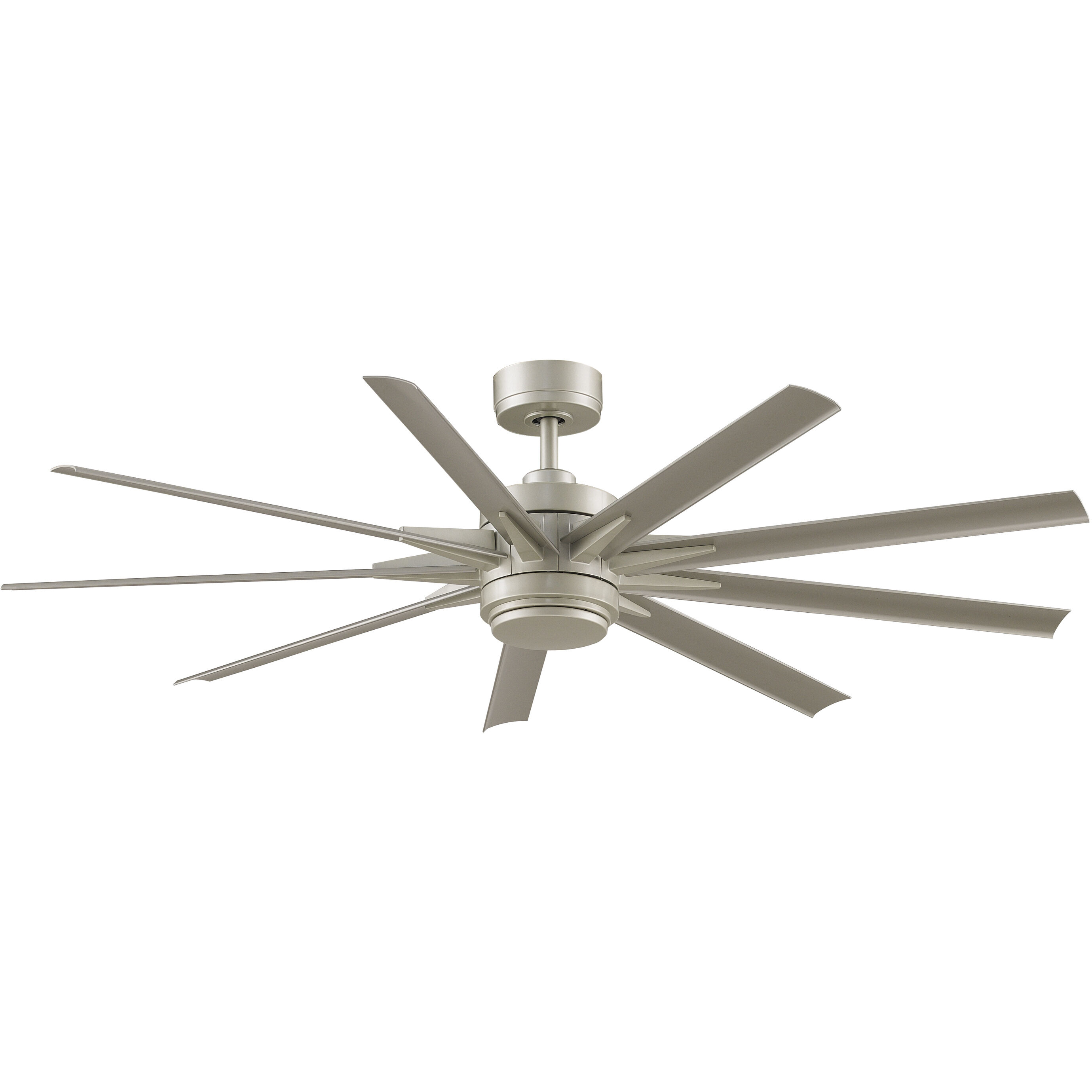 Odyn Custom 8.27 inch Brushed Nickel Fan Motor Only, Blades Sold Separately