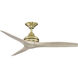 Spitfire Brushed Satin Brass Fan Motor, (Motor Only - Blades sold separately)