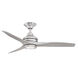 Spitfire Brushed Nickel Fan Motor, (Motor Only - Blades sold separately)