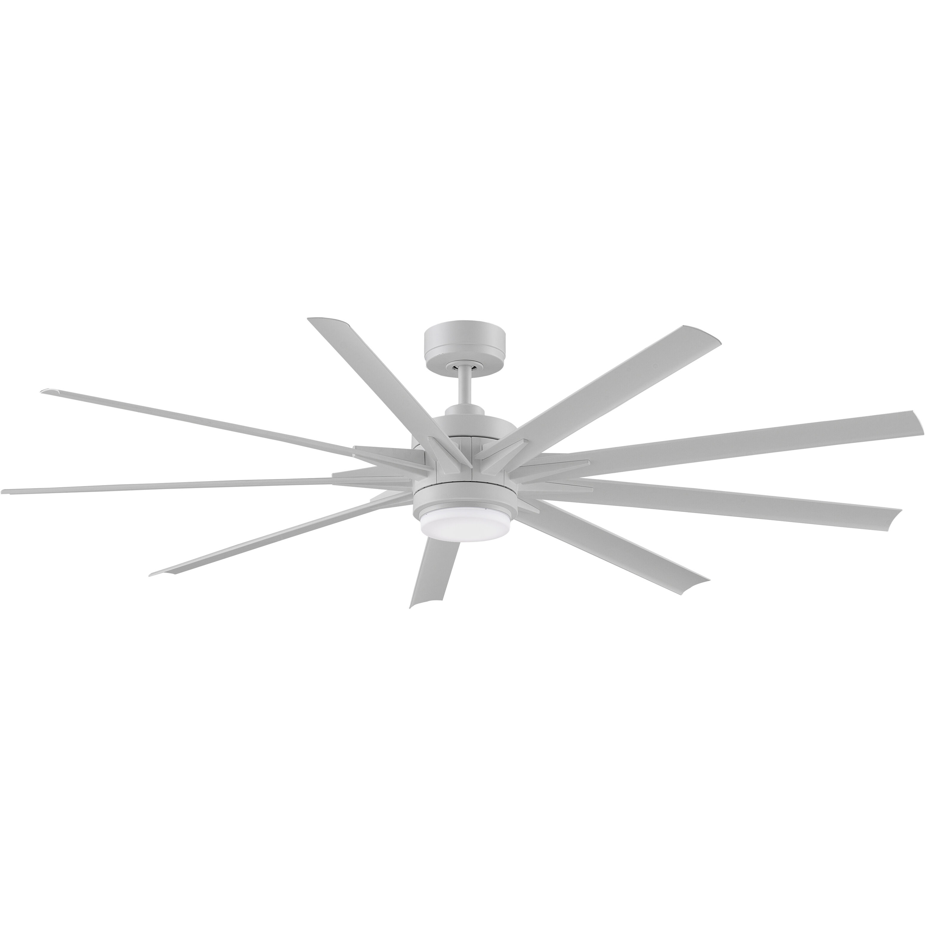Odyn Custom 8.27 inch Matte White Fan Motor Only, Blades Sold Separately