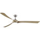 Wrap Custom 1 Light Brushed Nickel Fan Light Kit
