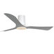 Corke 52 52 inch Matte White Ceiling Fan