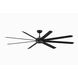 Stellar Custom Black Fan Motor, Blades Sold Separately