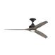 Spitfire Black Fan Motor, (Motor Only - Blades sold separately)