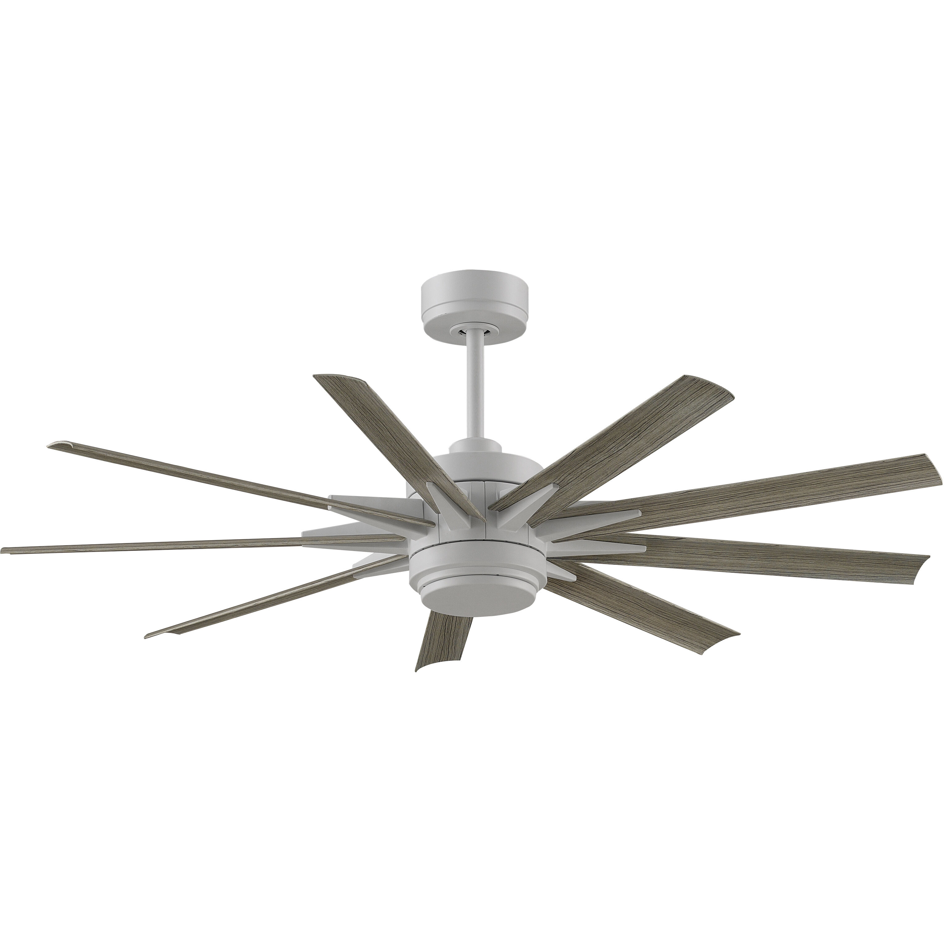 Odyn Custom 8.27 inch Matte White Fan Motor Only, Blades Sold Separately