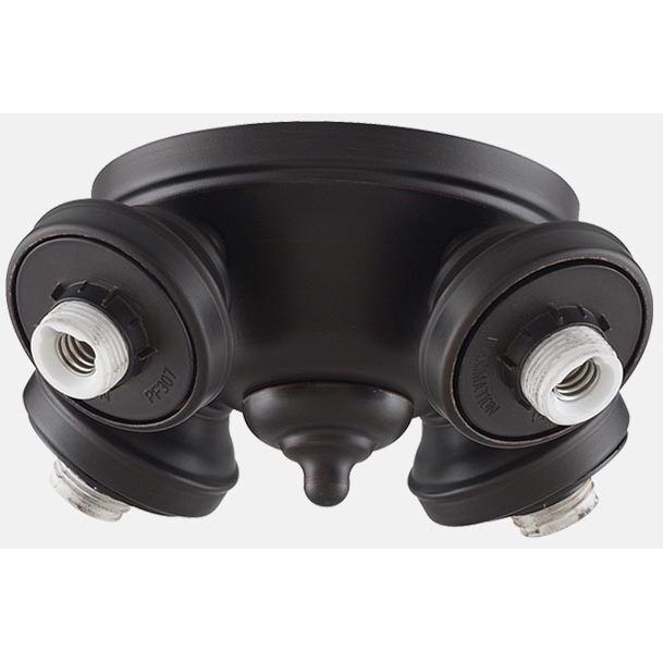myFanimation 4 Light Incandescent Dark Bronze Fan Light Kit