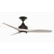 Spitfire LED Dark Bronze Fan Light