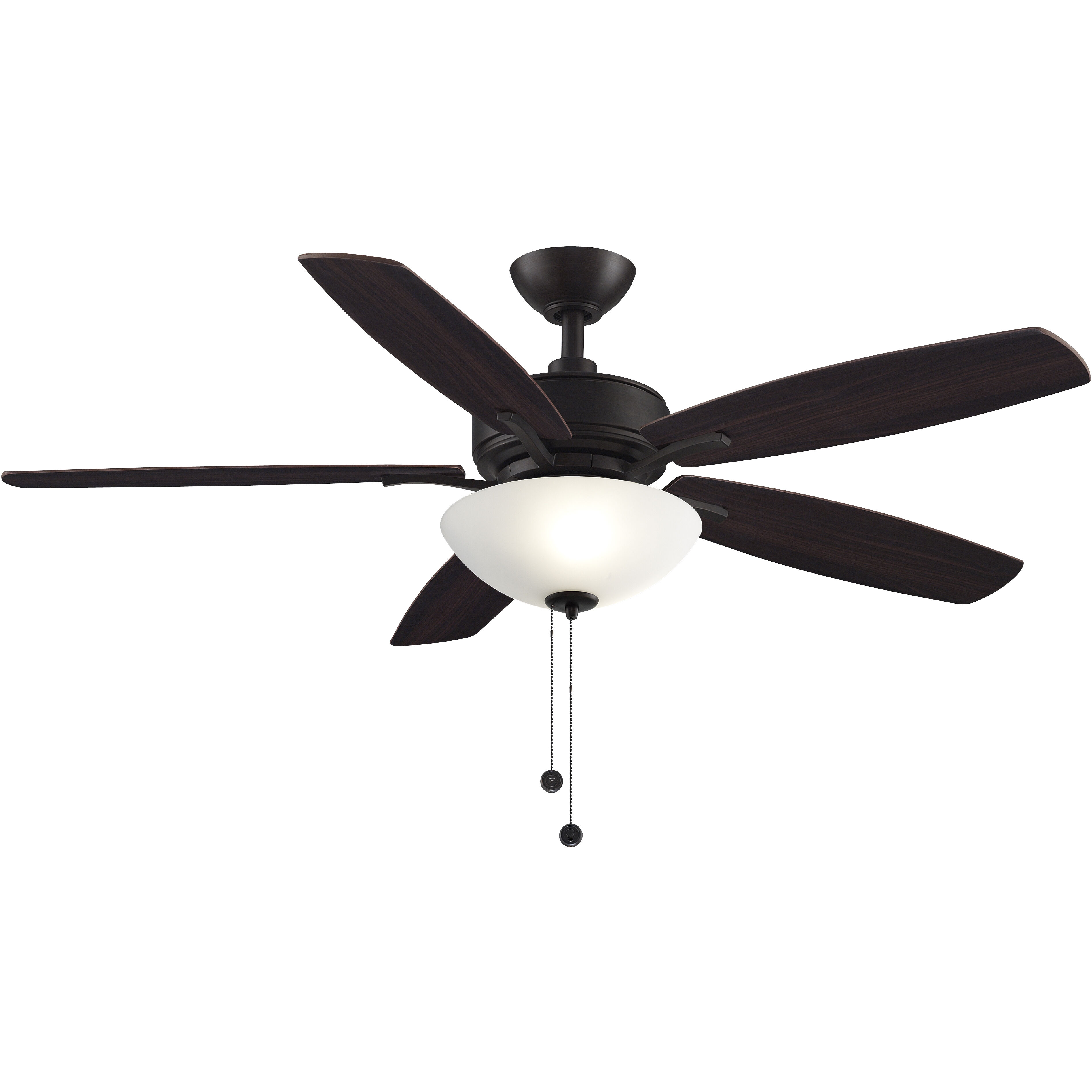 Aire Deluxe 52 inch Dark Bronze with Cherry/Dark Walnut Blades Fan-Uni