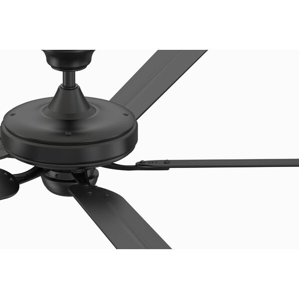 Edgewood 72 72 inch Black Fan-Uni