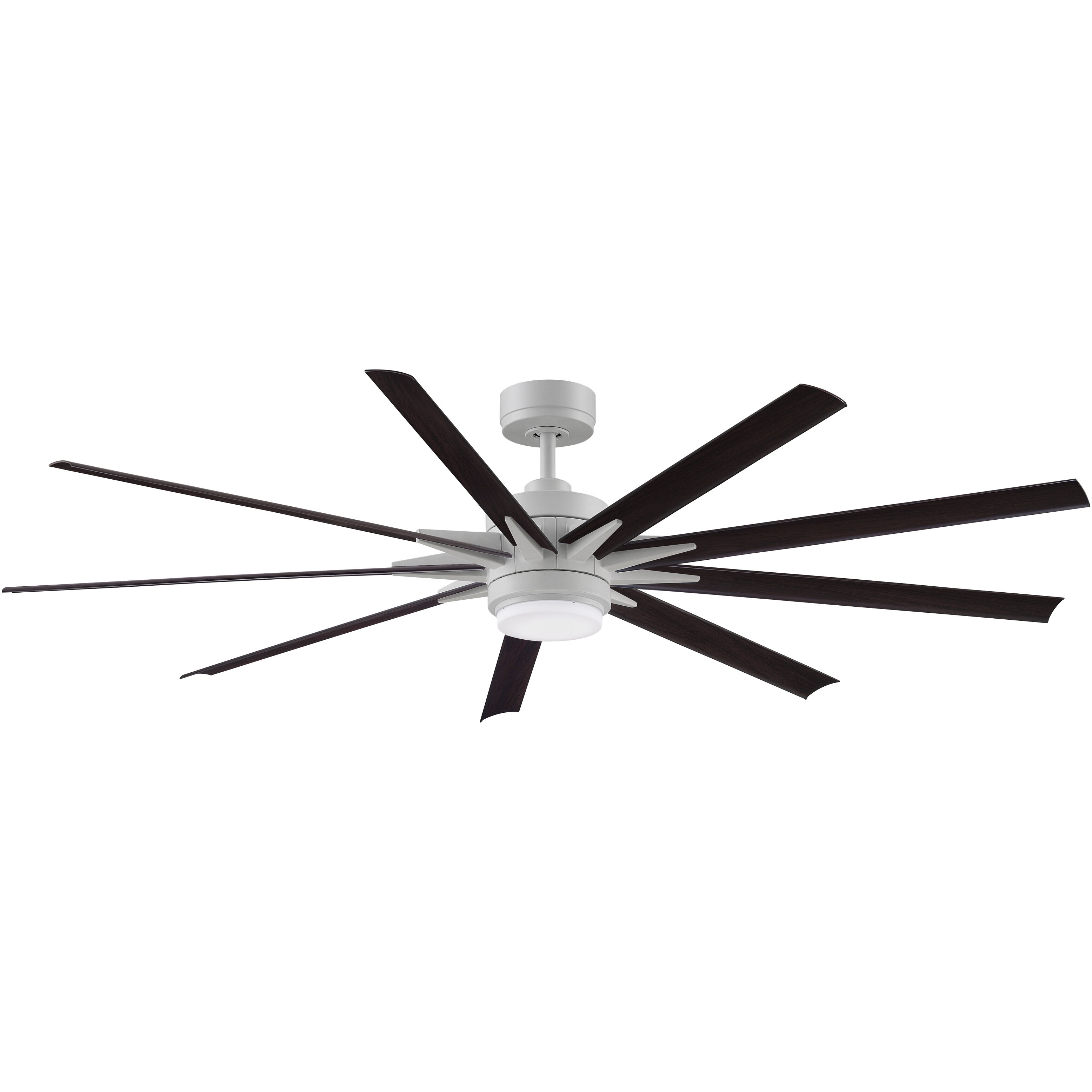 Odyn Custom 8.27 inch Matte White Fan Motor Only, Blades Sold Separately