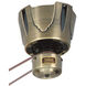 Brewmaster Antique Brass Ceiling Fan Motor, Blades Sold Separately, Motor Only