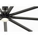 Odyn 84 84 inch Black Fan-Uni