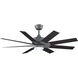 Levon Custom Dark Walnut 21.87 inch Each Fan Blades, for 52 inch blade sweep