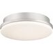 Kute 52 LED Brushed Nickel Fan Light Kit