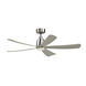 Kute 52 LED Brushed Nickel Fan Light Kit
