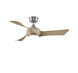 Wrap Custom 1 Light Brushed Nickel Fan Light