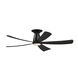 Kute 52 LED Black Fan Light