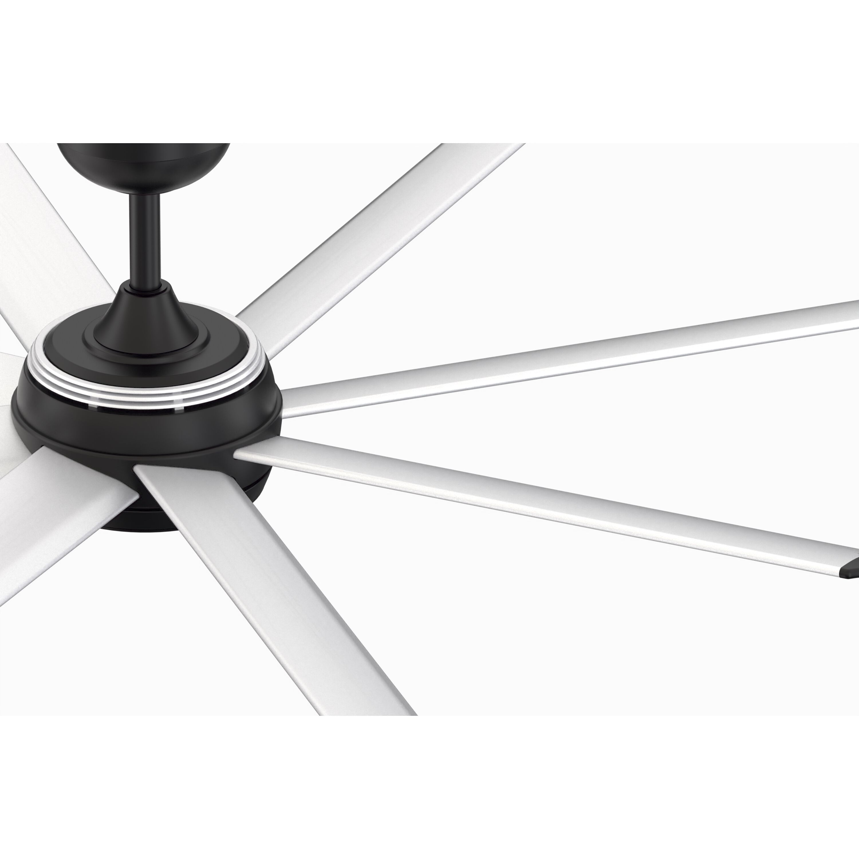 Stellar Custom 9.21 inch Black Fan Motor Only, Blades Sold Separately