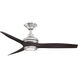 Spitfire Brushed Nickel Fan Motor, (Motor Only - Blades sold separately)