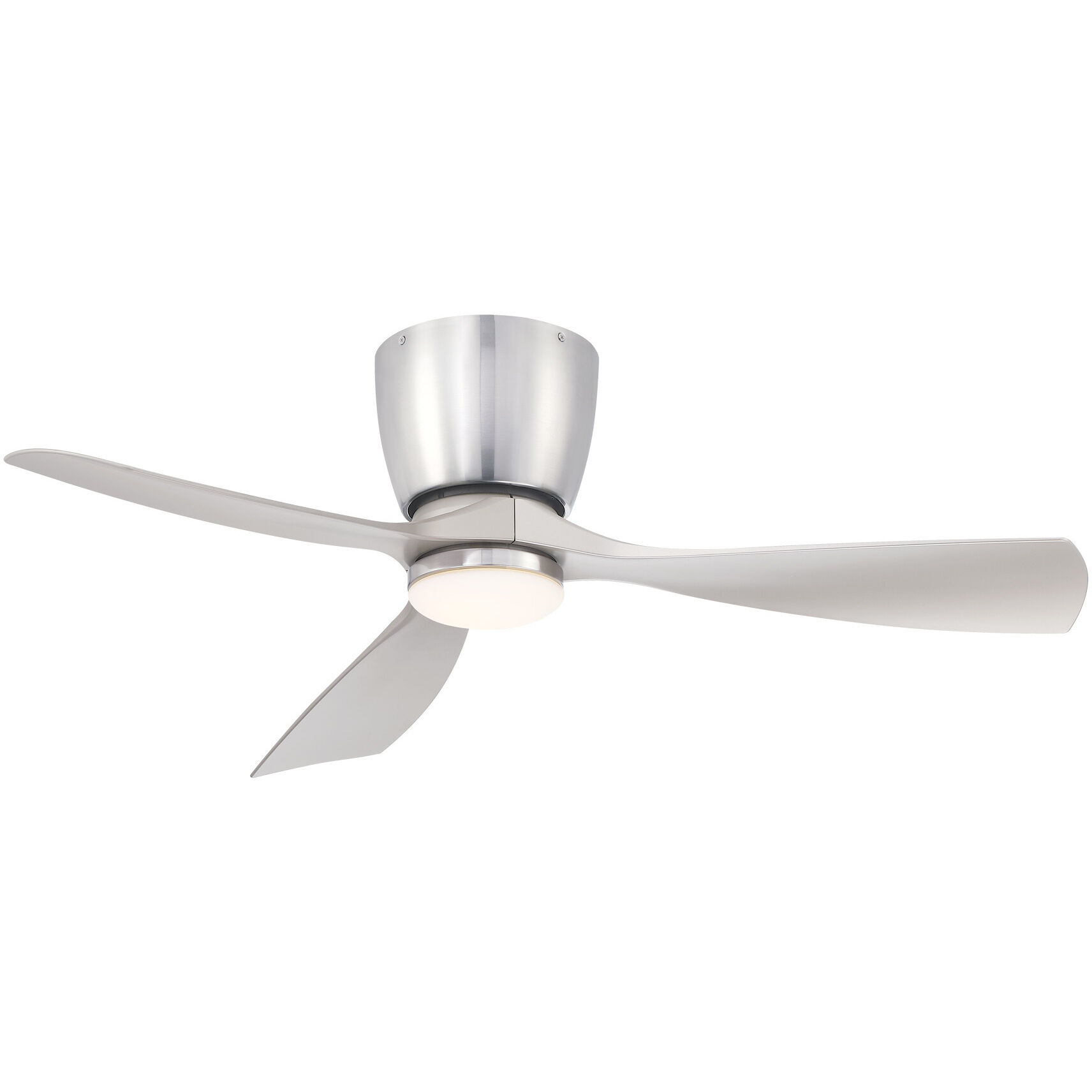 Klinch 44 44 inch Brushed Nickel Fan-Uni