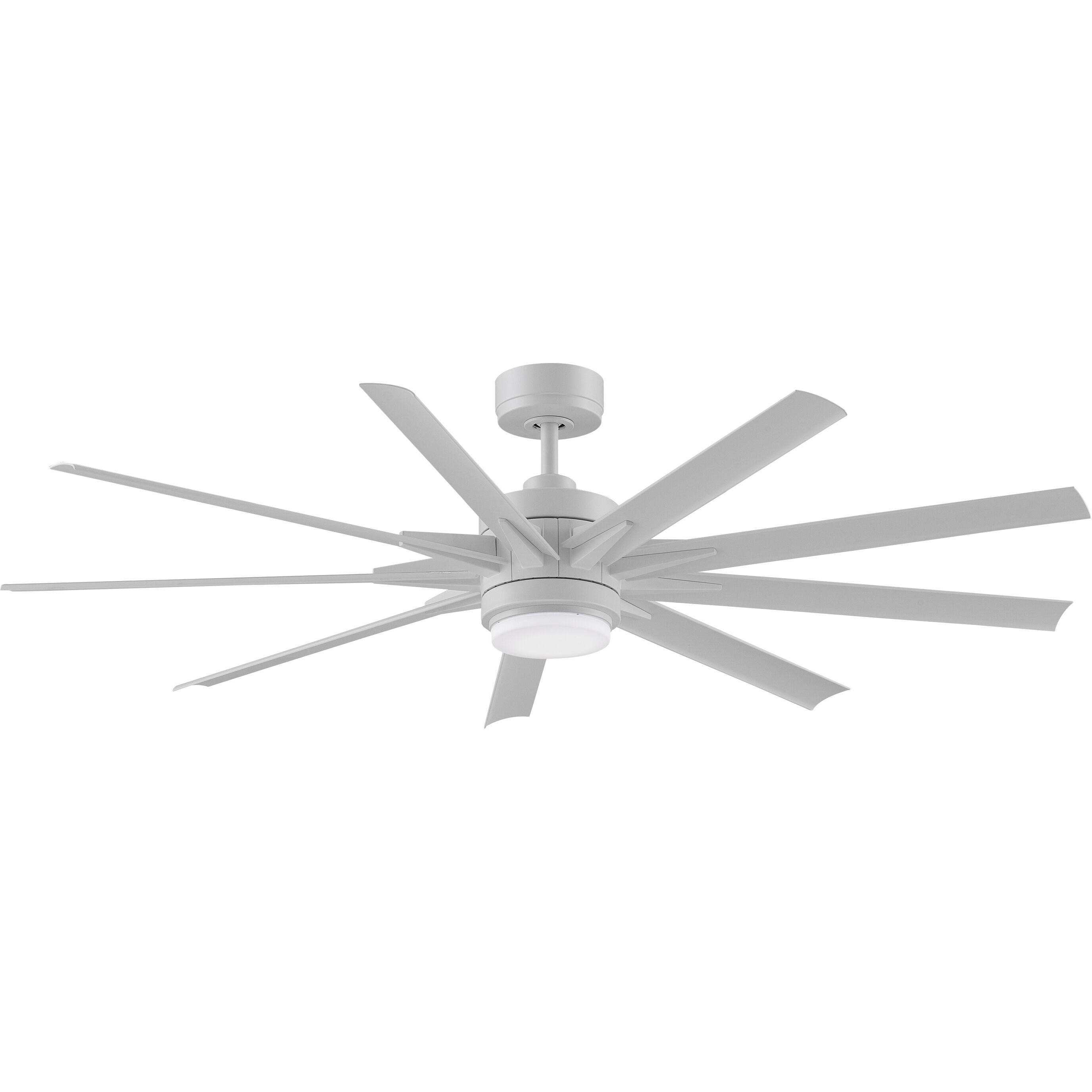 Odyn Custom 8.27 inch Matte White Fan Motor Only, Blades Sold Separately