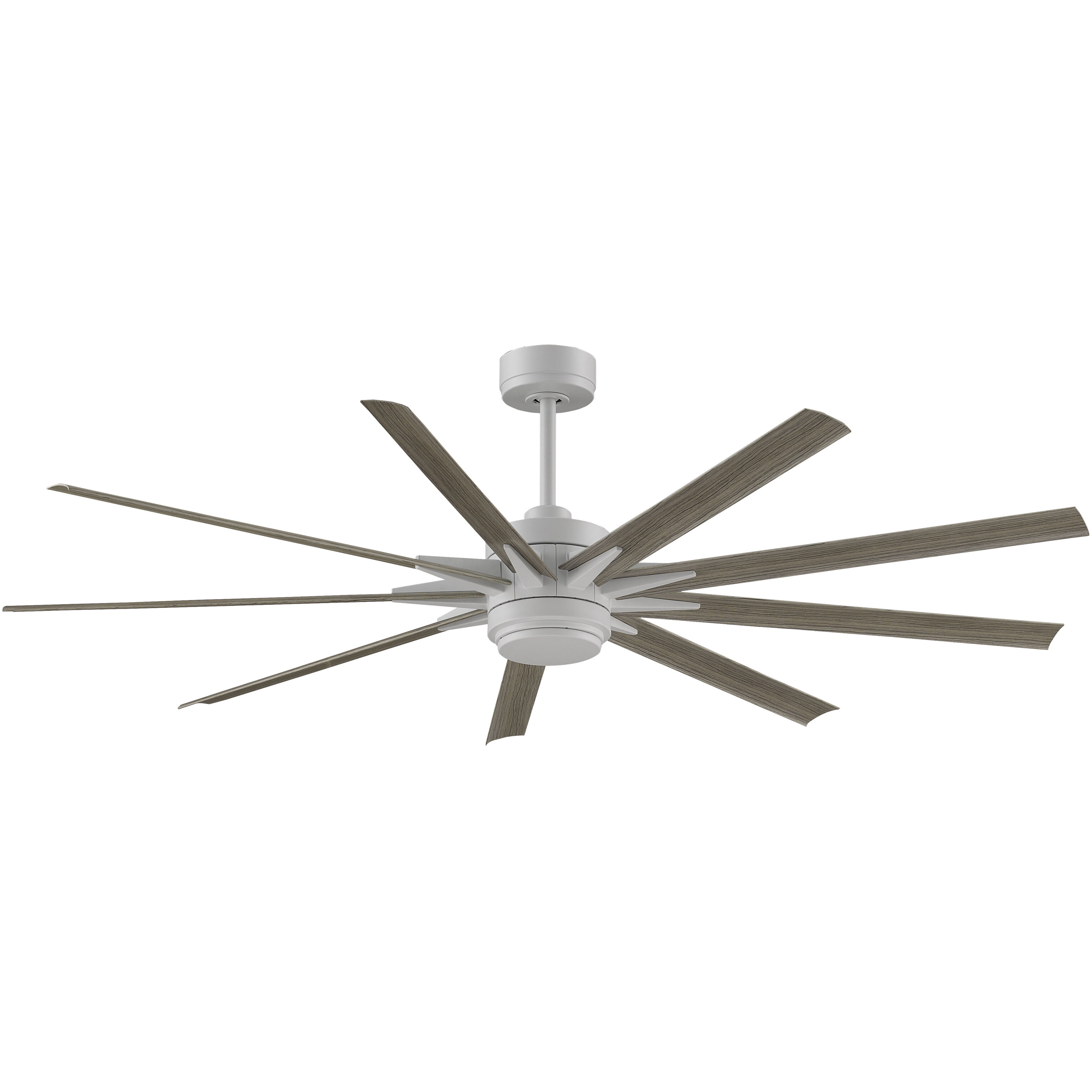 Odyn Custom 8.27 inch Matte White Fan Motor Only, Blades Sold Separately