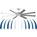 Stellar Custom 9.21 inch Silver Fan-Multi, Blades Sold Separately