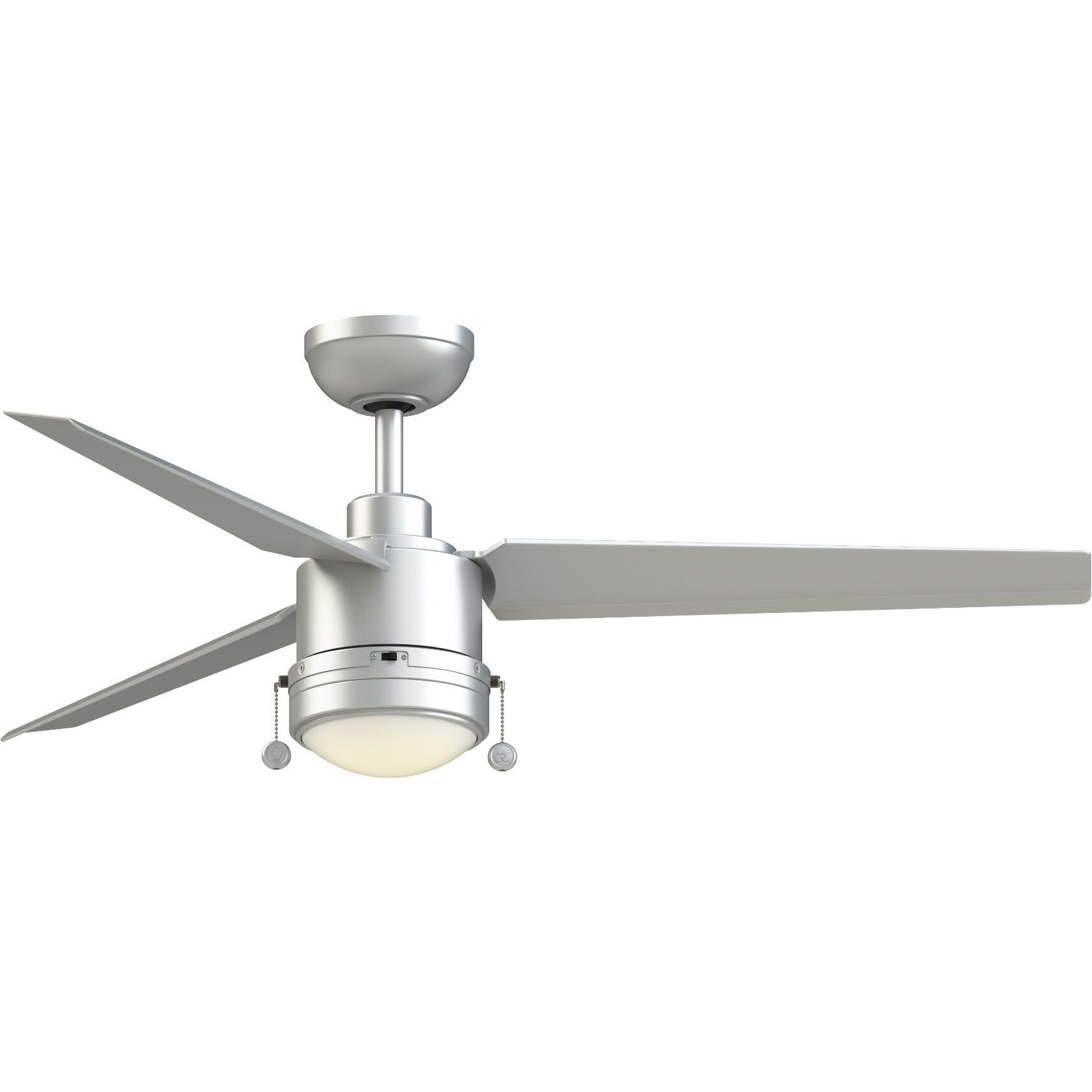 PC/DC 52 inch Silver Fan-Uni