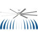 Stellar 96 9.21 inch Silver Fan-Multi, Blades Sold Separately